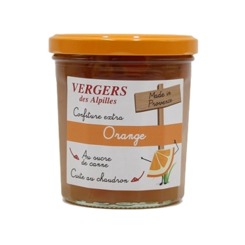 Confit de Provence Džem pomarančový s kôrou z pomarančov, Vergers des Alpilles, Francúzsko, pohár 370g