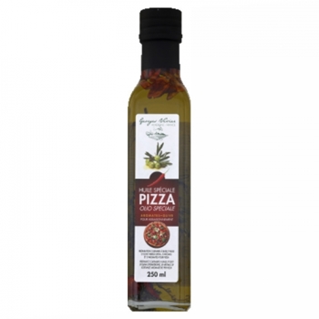 Georges Vivier Olivový olej pikantný - špeciál na pizzu,  Francúzsko, fľaša 250ml