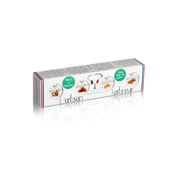 Charles Chocolartisan Darčekové balenie 4ks, čokoládové krémy a slaný karamel, 132g