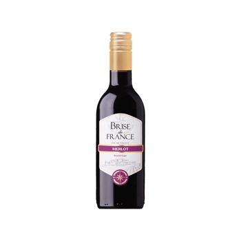 Víno červené Brise de France, odroda Merlot, Francúzsko, 0,25l