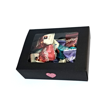 Mathez Čokoládové lanýže, 12ks v krabičke ''S'' s okienkom, Francúzsko,  75g