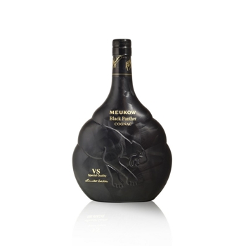 Meukow koňak black Panther limitovaná edícia, Francúzsko, 40% 0.,7l