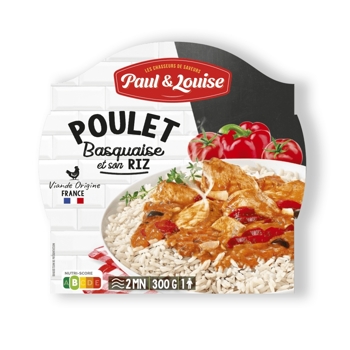 Paul & Louise Kura po baskicky s ryžou, Francúzsko, miska 285g