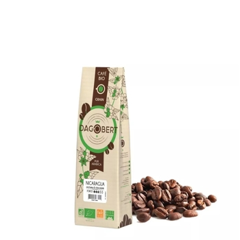 Les cafes Dagobert zrnková káva BIO 100% arabica Nicaragua, Francúzsko, bag 250g