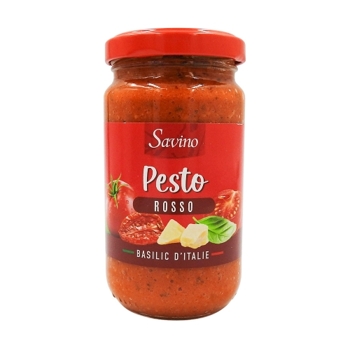 Savino Pesto rosso so sušenými paradajkami a syrom Grada Padano, Francúzsko, pohár 190g