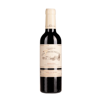 Víno červené  Les Fontenelles AOP Bordeaux Bergerac Starý vinič, Francúzsko 0.375l