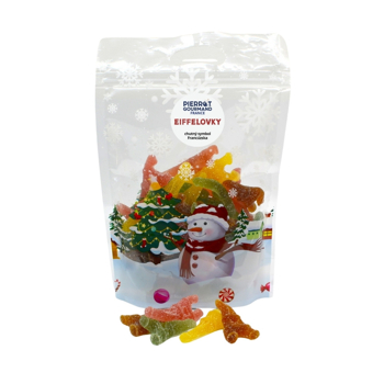 Pierrot Gourmand Eiffelovky vo vianočnom vrecku, Francúzsko, doypack 250g