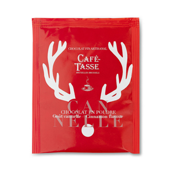 Cafe Tasse Horúca čokoláda so škoricou - vianočná edícia, Belgicko, 20g