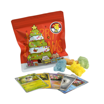 Lutti Gumené cukríky Pokémon + 5 kartičiek, Mikuláš Vianoce, Francúzsko, 80g