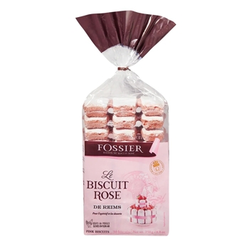 Fossier Ružové sušienky - piškóty Rose de Reims, Francúzsko, 250g