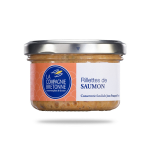 La Compagnie Bretonne Rillet z lososa, Francúzsko, pohár 90g