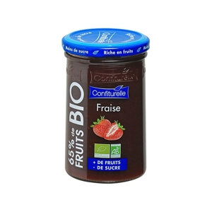 Confit de Provence Džem BIO Premium jahodový s množstvom jahôd, 65% ovocia, Fr...
