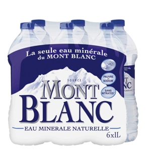 Mont Blanc Minerálna voda neperlivá, Francúzsko, PET fľaša 1l