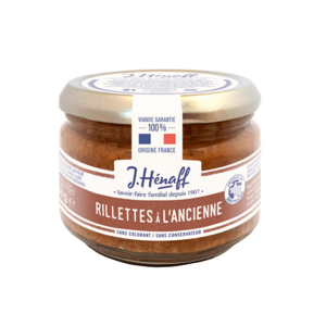 Hénaff Rillet 100% z bravčového mäsa podľa tradičnej receptúry, pohár 180g...