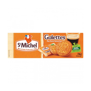 St. Michel Maslové sušienky Galette 16x2ks samostatne balené, Francúzsko, krab...