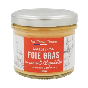 Mes P´tites Recettes Kačacie pečienky Foie Gras s espelette papričkami, Francú...