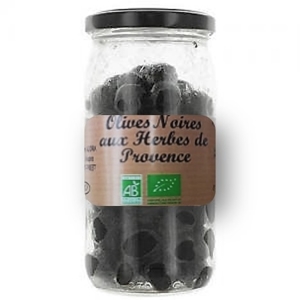 Jardimére Čierne olivy vykôstkované s provensálskymi bylinkami, BIO, Francúzsk...