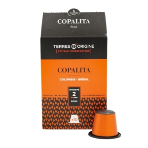 Terres Origine Káva Copalita, mix Kolumbie a Brazílie, kapsule pre Nespresso, ...