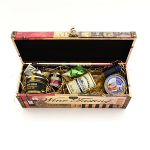 Darčekový balík Francúzsko kufrík &#039;&#039;Wine Tasting&#039;&#039; DK02