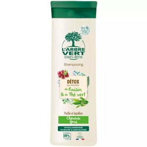 L&#039;Arbre Vert Hypoalergénny šampón detox na mastné vlasy, Francúzsko, fľaša 250...