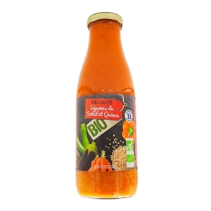 Jardimére Paradajkovo-zeleninová polievka s quinoou BIO, Francúzsko, fľaša 740...