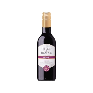 Víno červené Brise de France, odroda Merlot, Francúzsko, 0,25l