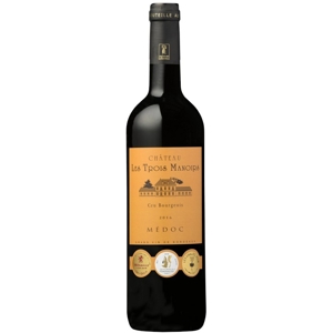 Víno červené Cru Bourgeois Médoc, Château Les Trois Manoirs Francúzsko, 0,75l...