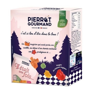 Pierrot Gourmand Gumené cukríky Vegan &#039;&#039;Kde bolo, tam bolo&#039;&#039;, Box 12 mini balí...