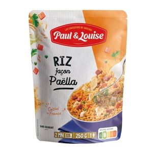 Paul &amp; Louise Ryža s chorizom v štýle paella, Francúzsko, doypack 250g