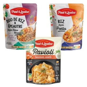 Paul &amp; Louise TRIO, Francúzsko, 3x Doypack, 800g