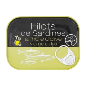 Jardimére Filety sardiniek v extra panenskom olivovom oleji, Francúzsko,  100g...