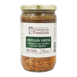 La Conserverie Familiale Varená francúzska šošovica, Francúzsko,  680g