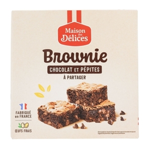 Maison des Délices Čokoládové brownie s kúskami čokolády, Francúzsko,  285g...