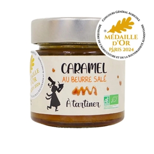 Biscuiterie des Vénetes Slaný karamel BIO, GOLD MEDAL Paris 2024, Francúzsko, ...