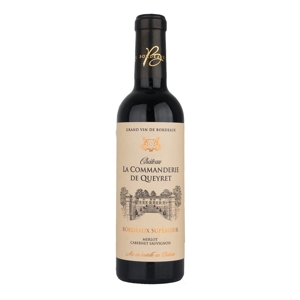 Víno červené Château La Commanderie De Queyret Bordeaux Supérieur, Francúzsko,...