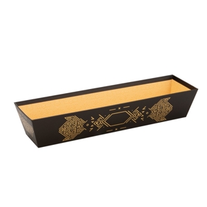 Darčeková krabička (podnos) Golden Black Gatsby 27x20x5,5cm, Francúzsko