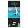 Cachet Horká čokoláda BIO 72% s morskou soľou, Belgicko, 100g