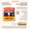 Hereford Hovädzie solené mäso Corned Beef, Francúzsko, konzerva 200g