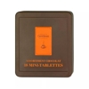 Cafe Tasse Darčeková kovová krabička s 18 ks mini čokolád (18x9g), Belgicko,  162g